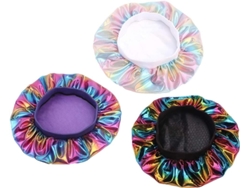 Gorro De Noche De Tela De 3 Piezas Para Mujer
