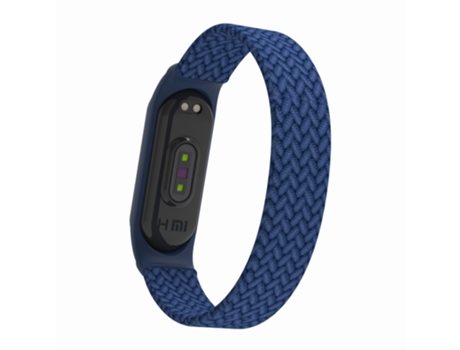 Correa de nailon elásticob talla S para Xiaomi Mi Band 5/4/3 - azul