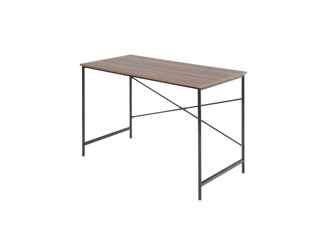 Mesa plegable Well Home Tasman en madera de nogal negro Wellhome