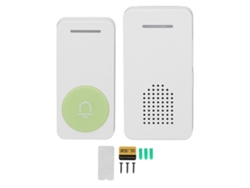 Kit de sonido inalámbrico para el hogar con amplio alcance de 200 m, 5 niveles de volumen, resistente al agua y enchufable.