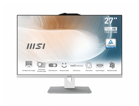 All-in-One MSI 72528 7695 (27 '' - - RAM: 32 GB - - Intel Iris Xe Graphics)