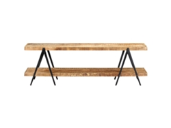 Maison Exclusive - Mueble Para Tv De Madera Maciza De Mango 160x40x50 Cm