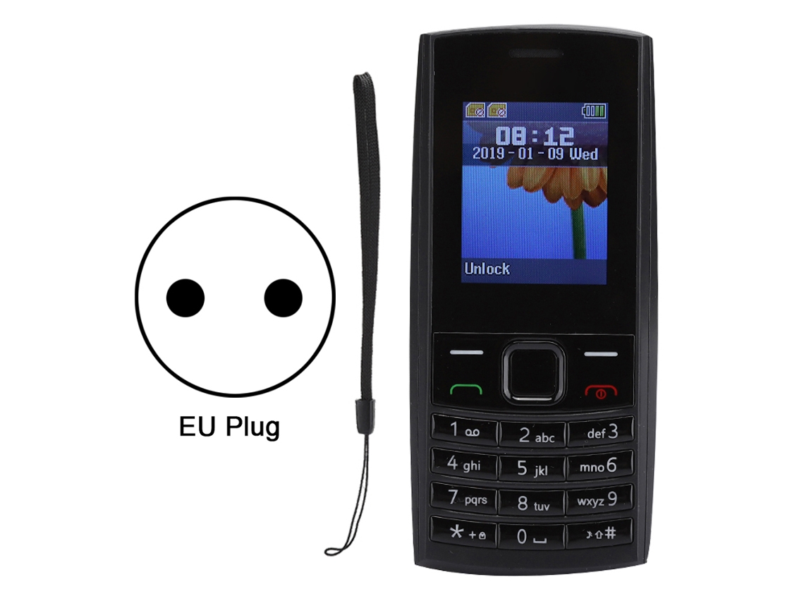 Teléfono Móvil X2-02 Con Pantalla De 1,77 Pulgadas, Doble Sim, Botones, Ideal Para Personas Mayores.