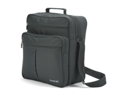 Bolso Bandolera Benzi Bz3325 9l Unisex, Bolsa De Hombro Compacta Con Múltiples Bolsillos, Poliéster Resistente, Gris