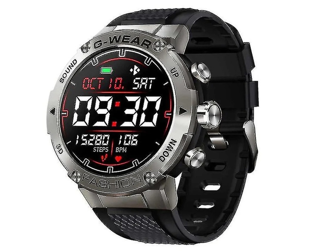 Reloj inteligente deportivo Yizhood con llamadas, diales personalizables, rastreador de actividad física y música, reloj inteligente con modo de espera muy prolongado 1.32 Yizhood