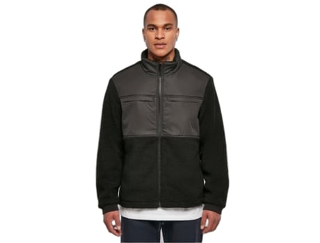 Abrigo para Hombre URBAN CLASSICS (Poliéster - 3XL - Negro)