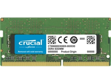 Memoria RAM DDR4 CRUCIAL ‎CT32G4SFD832A (1 x 32 GB - 3200 MHz - CL 22)
