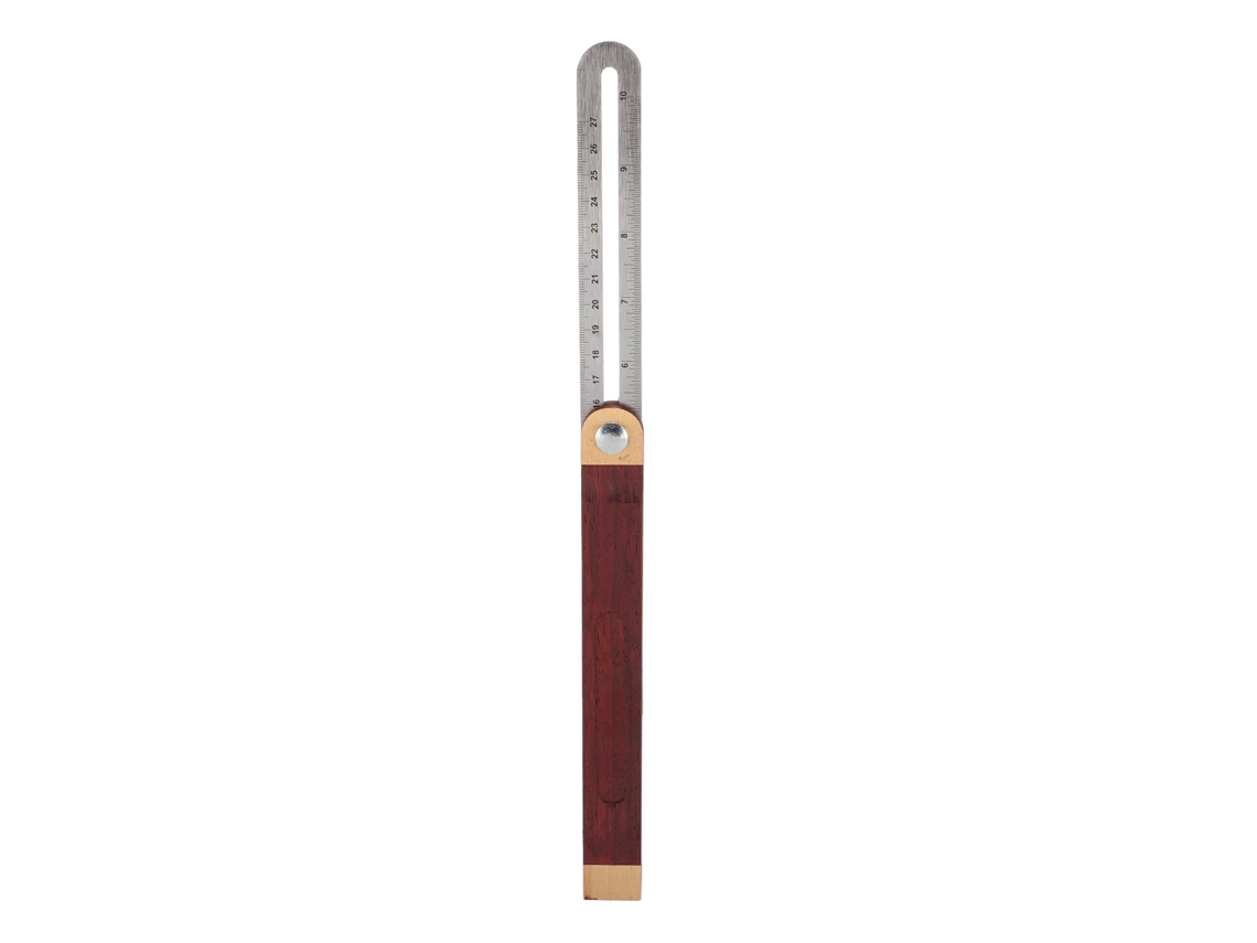 Regla de medición deslizante para carpintería, calibre de bisel en T, 360 grados, ajustable, alta precisión, transportador de ángulos, 27 cm