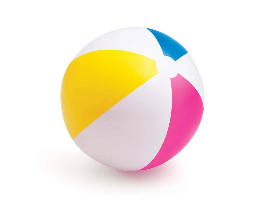Pelota de playa inflable Intex 59030 Rainbow de 61 cm