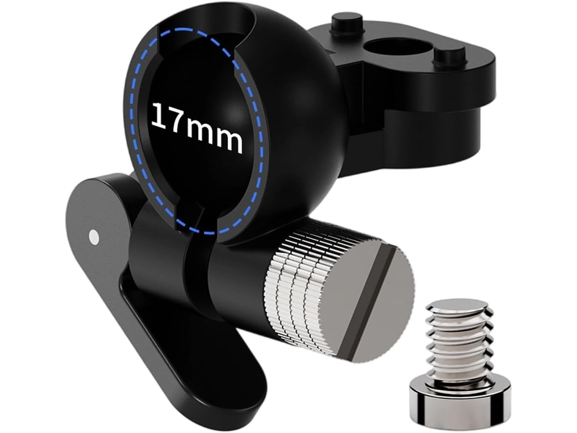 Adaptador Direccional Ajustable De 1/4" Para Cámaras Deportivas Y Equipos De Fotografía, Que Permite Ajustar La