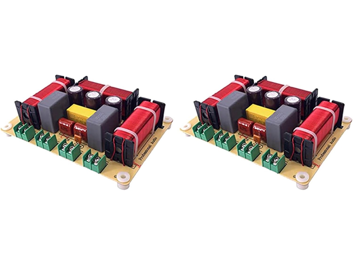 2 Unidades De Divisor De Frecuencia De Altavoces De 4 Vías Y 300 W Para Cine En Casa Hifi