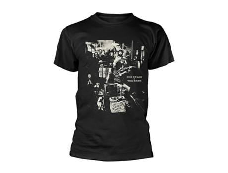Camiseta ROCKINSTONE Bob Dylan Bob Dylan y la banda (S)