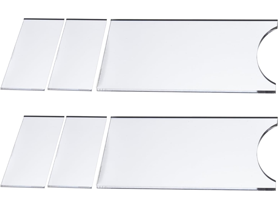 Parachoques De Aire, Protector De Muebles De Acrílico Transparente - Cojín De Pared Para Sofá Cama