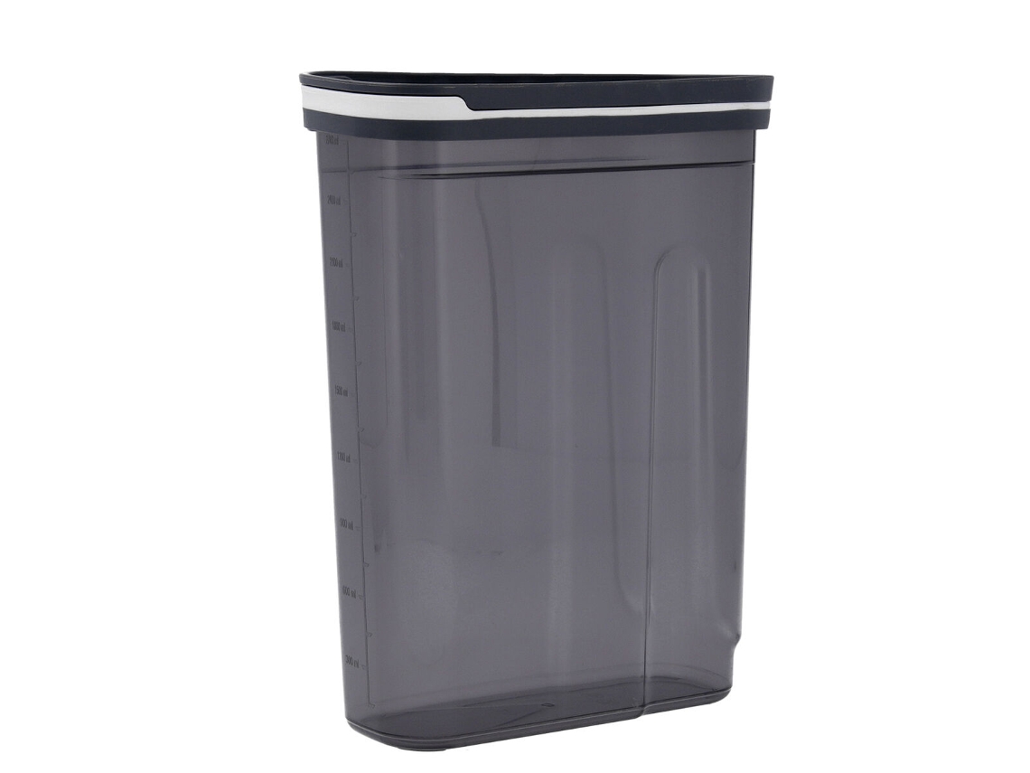 Bote QUID City 2,7 L Gris Plástico
