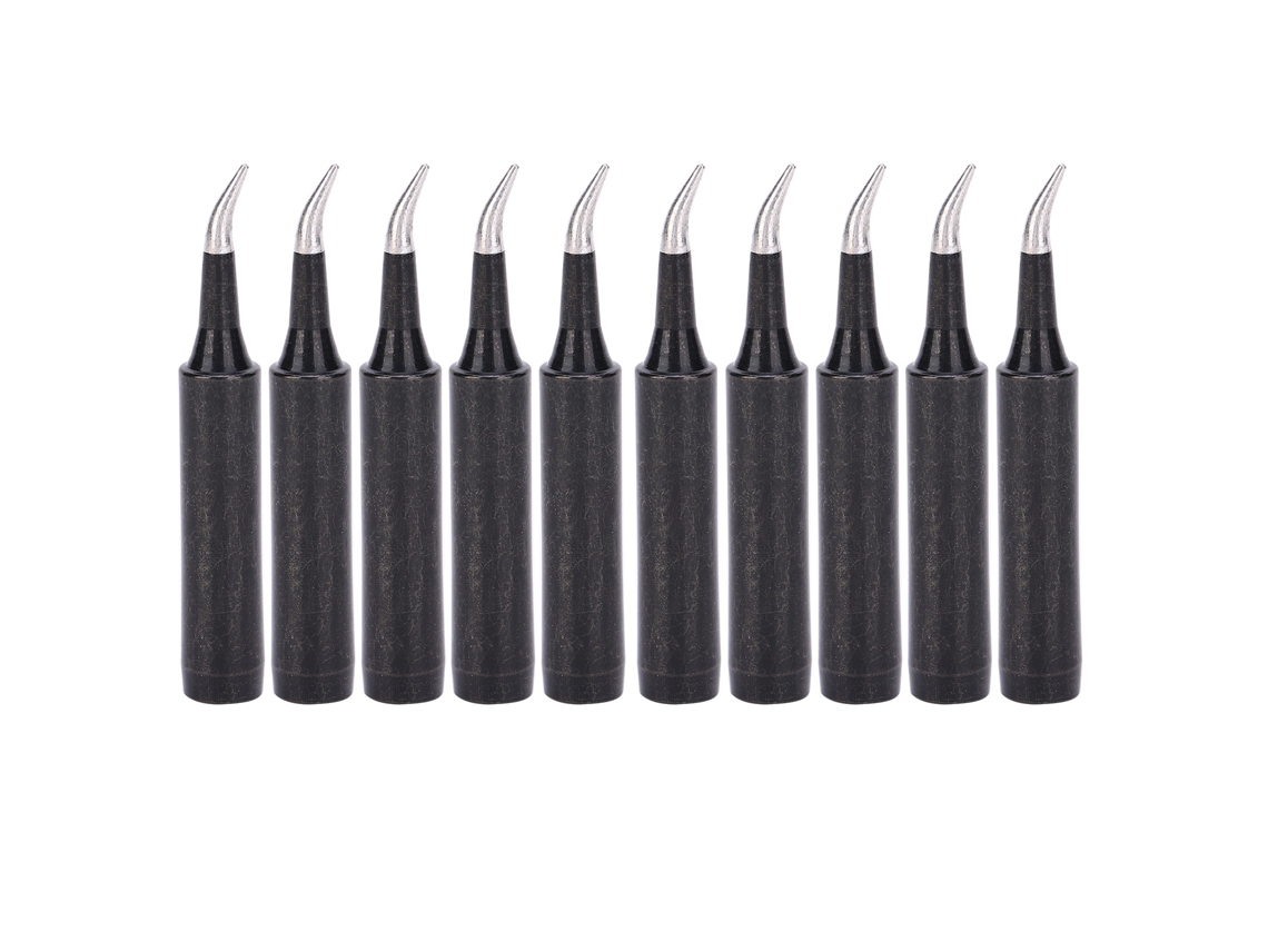 10 Puntas De Soldador Con Calentamiento Interno, Accesorios De Soldadura, Broca Curva 900mtis