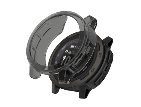Funda protectora para reloj Garmin Instinct 2S TPU a prueba de golpes (negro)