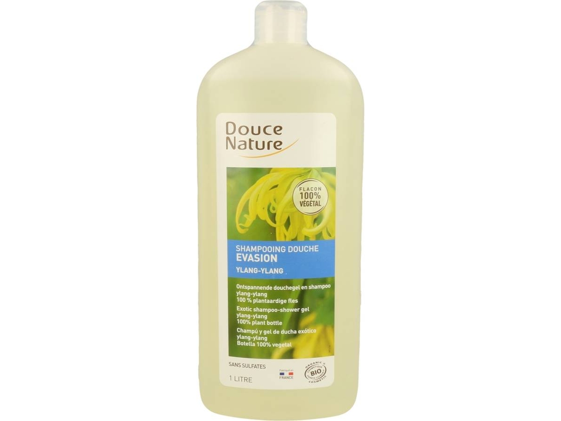 Gel de Baño + Champú DOUCE NATURE Evasión Bio (1 L)