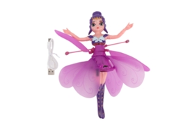 Muñeca Voladora Inteligente Con Sistema De Inducción Y Apagado Automático Para Niños Principiantes - Morado