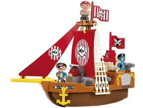 Blocs de Construcción SMOBY Abrick barco pirata (Edad Mínima: 2)