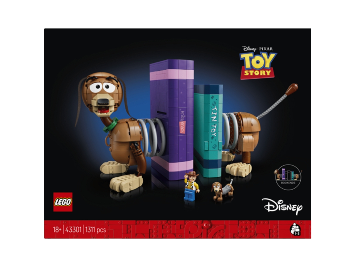 Lego Disney 43301 Toy Story: Sujetalibros De Slinky 43301
