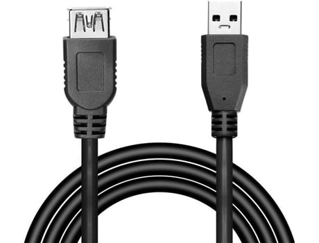 Adaptador GOEIK oEXT (USB - 1 m - Negro)