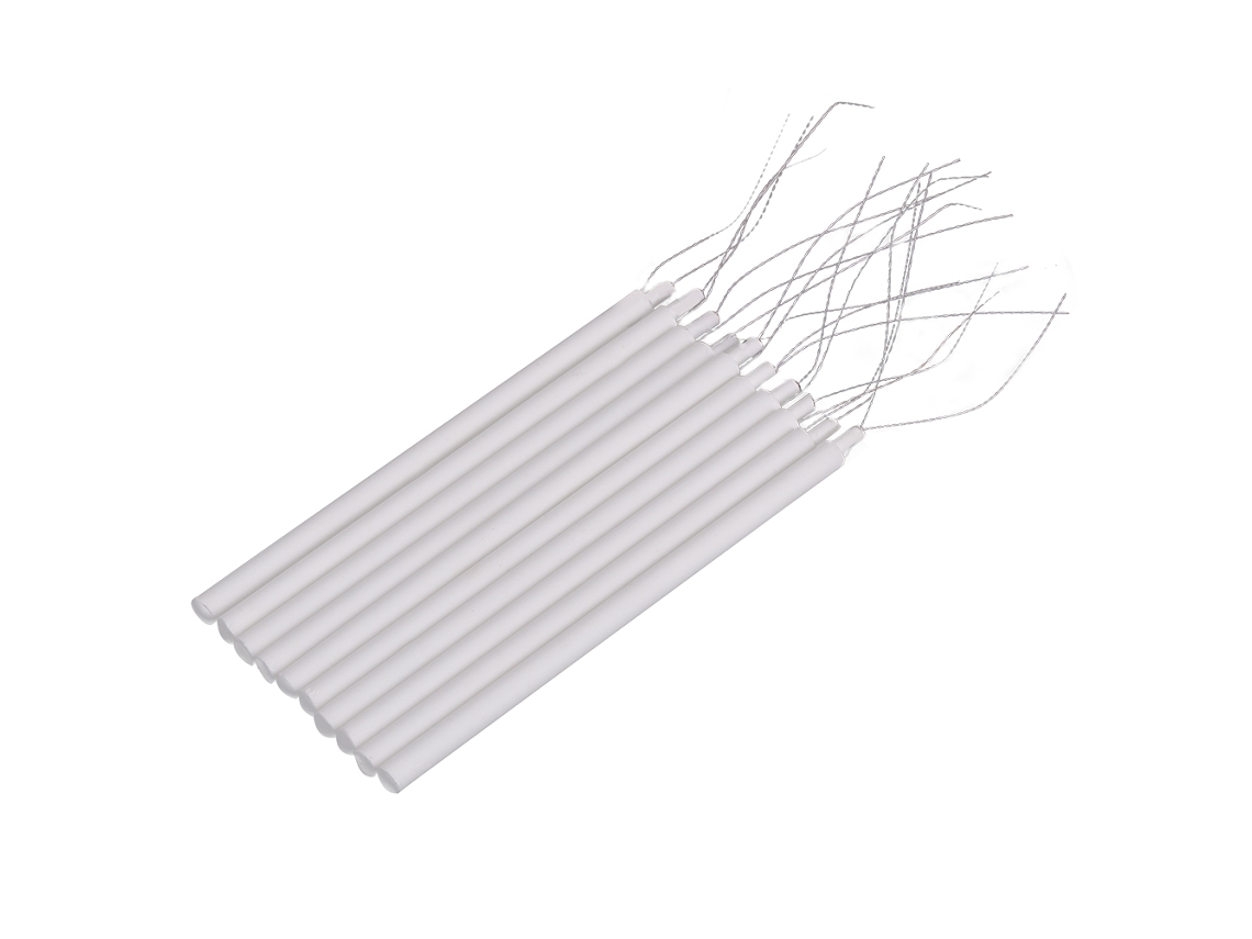 10 Elementos Calefactores Cerámicos Para Soldador, 220 V, 50 W, 14 X 0,6 Cm.