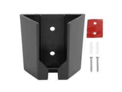 Soporte de pared para adaptador Ethernet, gestión de cables, ahorro de espacio, negro, ABS
