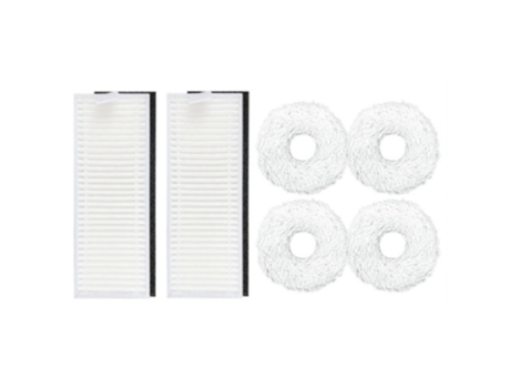 Panos de esfregona filtro hepa para ecovacs deebot n9 + plus autolimpante