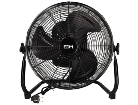 Ventilador Industrial Oscilante EDM Negro 60W 40 Cm