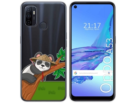 Carcasa Oppo A53 / A53s TUMUNDOSMARTPHONE Dibujos Transparente