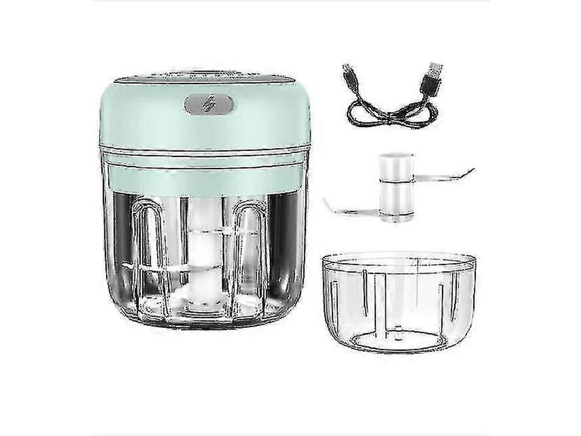 Mini trituradora de ajo Rosewell, licuadora, procesador de alimentos eléctrico USB para cocina