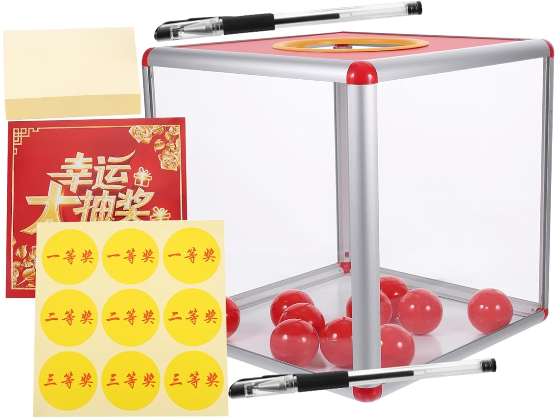 Caja Cúbica Para Boletos, Caja De Lotería Multifuncional, Caja Para Donaciones De Fiestas