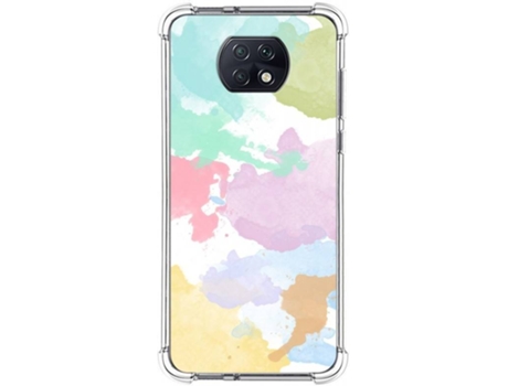 Carcasa Xiaomi Redmi Note 9T 5G TUMUNDOSMARTPHONE Acuarela 11 Multicolor