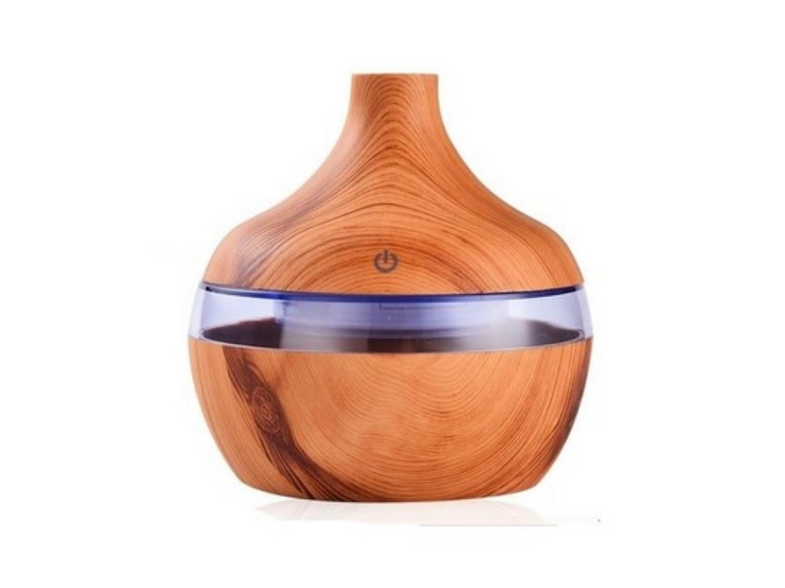 Humidificador ultrasónico de vapor frío Excellence Home, difusor USB con interruptor táctil y luces LED personalizables, silencioso para viajes, que