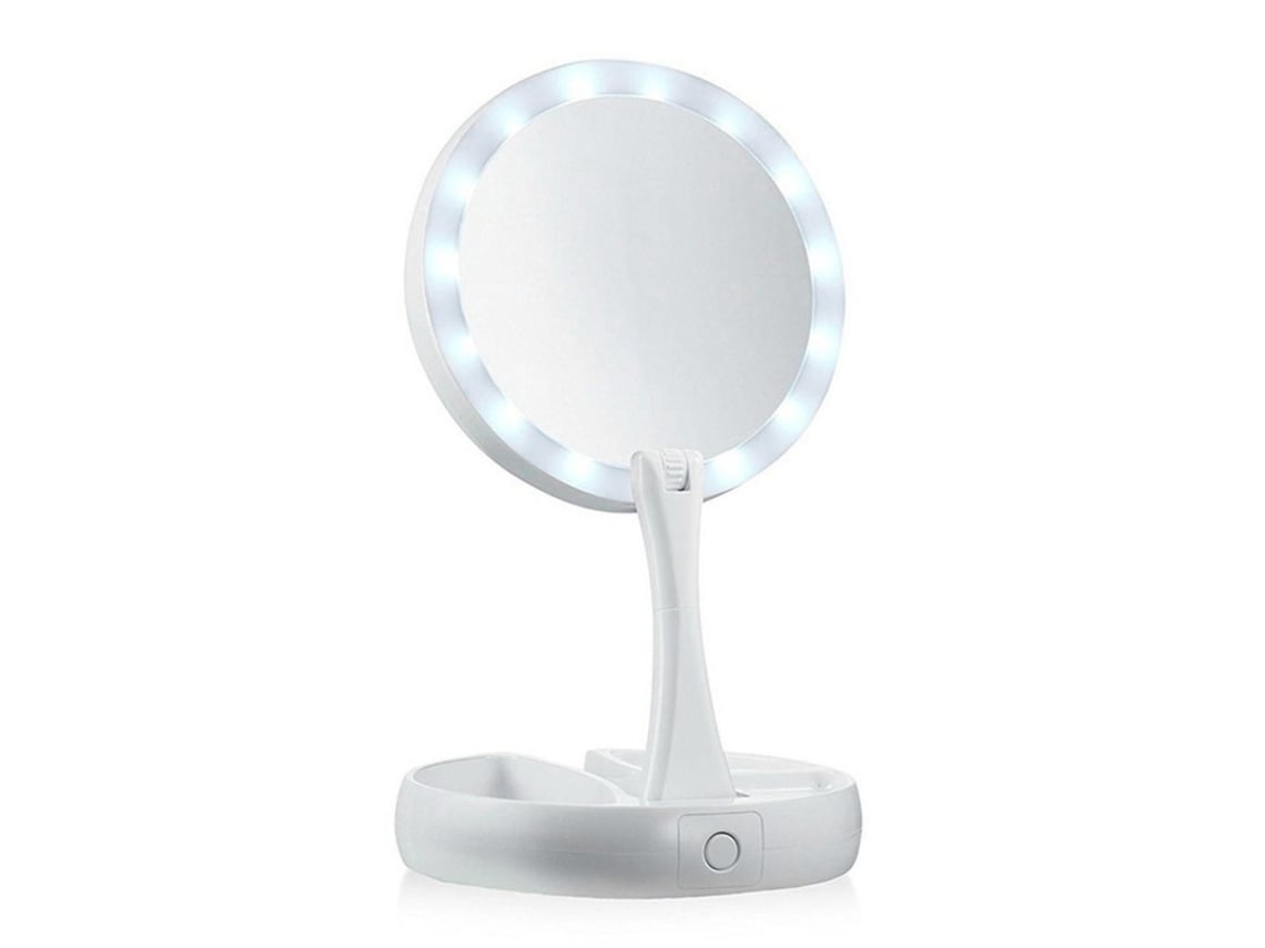 Espejo De Maquillaje Con Luz Led*