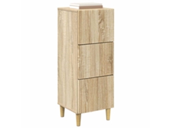 Maison Exclusive - Cajonera Roble Sonoma 33 X 34,5 X 90 Cm Madera De Ingeniería