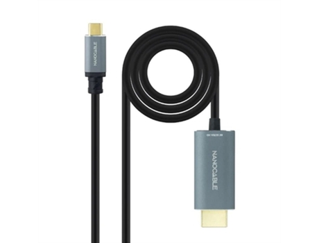 Cable NANOCABLE USB C para HDMI 10.15.5162 1,8 M 8K Ultra Hd