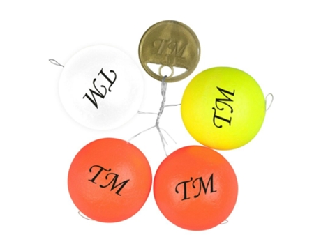 Juego de 4 flotadores TROUT MASTER Round Pilots