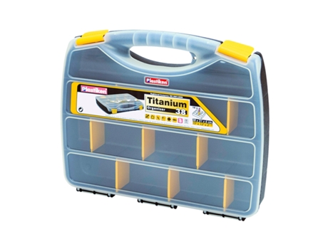 Caja de Herramientas PLASTIKEN (38 cm - Acero Inoxidable - Multicolor)