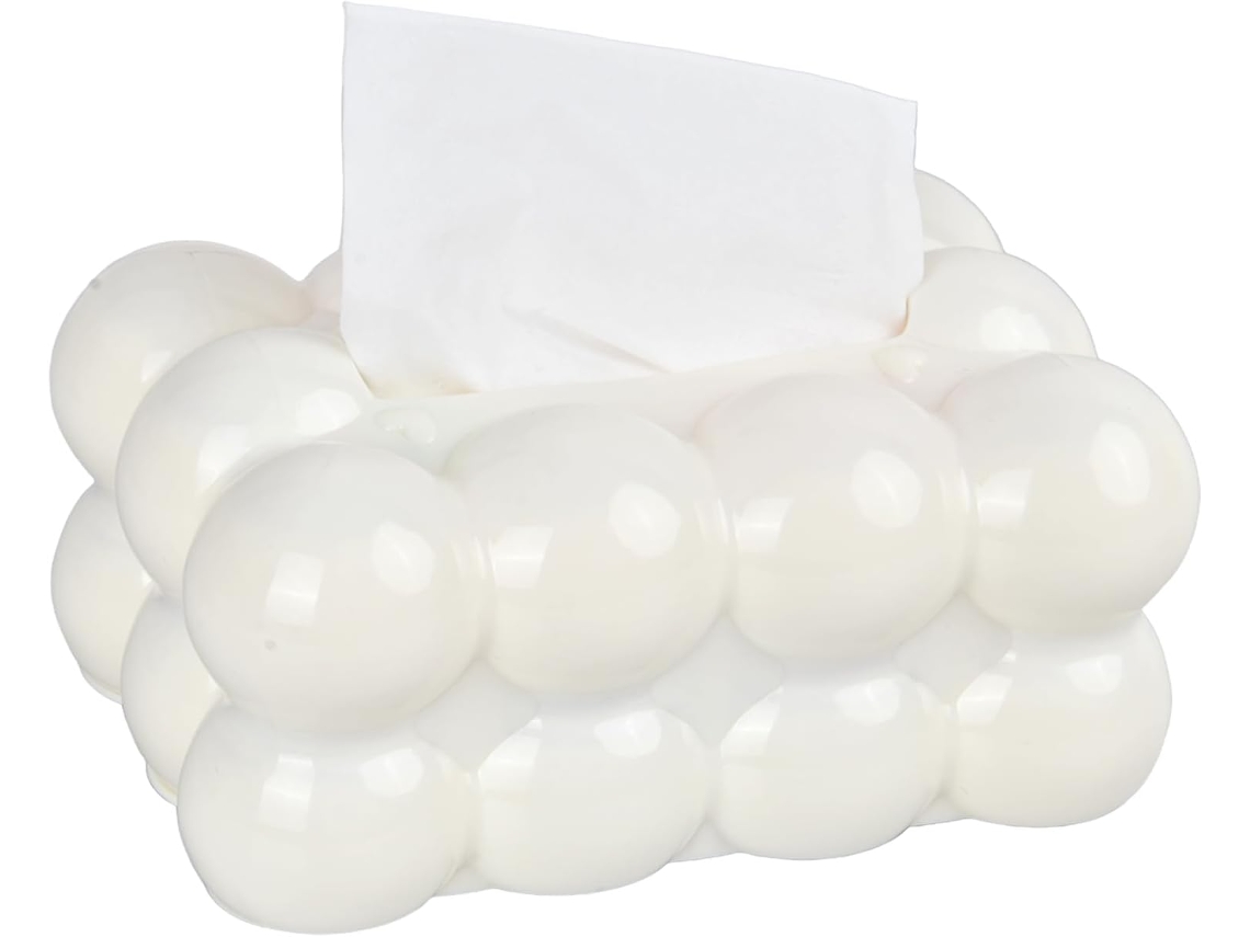 Caixa De Lenços Em Forma De Nuvem - Material: Plástico - Utilidade - Para Banheiro, Quarto, Sala - Armário De Cosméticos