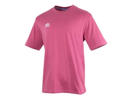 Camiseta de Hombre para Fútbol UMBRO Classic Crew Rosa (L)