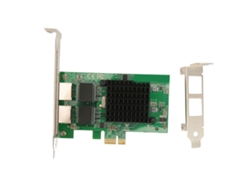 Tarjeta De Red Gigabit Pcie De Doble Puerto Con Chip 82576 Para Estación De Trabajo De Escritorio Y Servidor