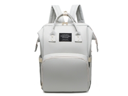 Bolsa Mamãe Mãe E Bebê Cuich Mochila Multifunción Para Cambiar Pañales Para Bebé, Bolsas De Maternidad Impermeables, Gris