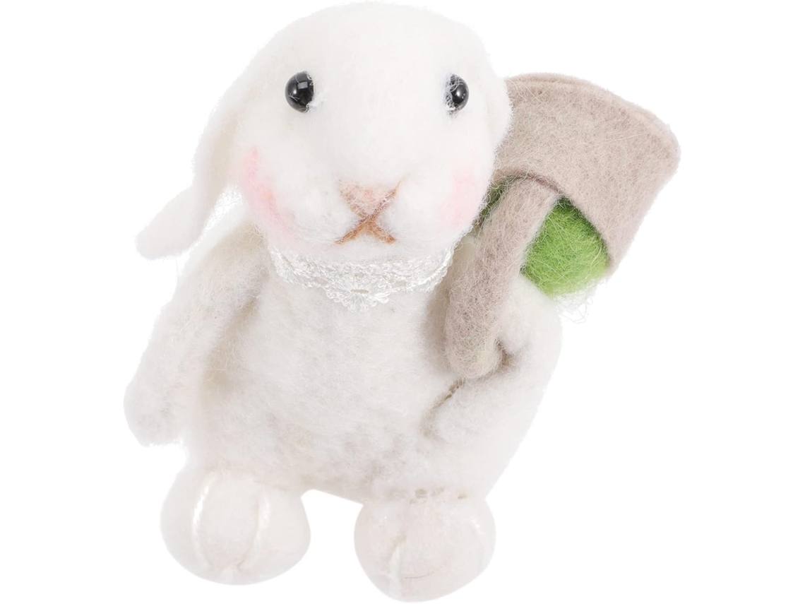 Adorable Conejito De Peluche Para Decoración De Pascua En El Hogar, La Oficina, Fiestas Y