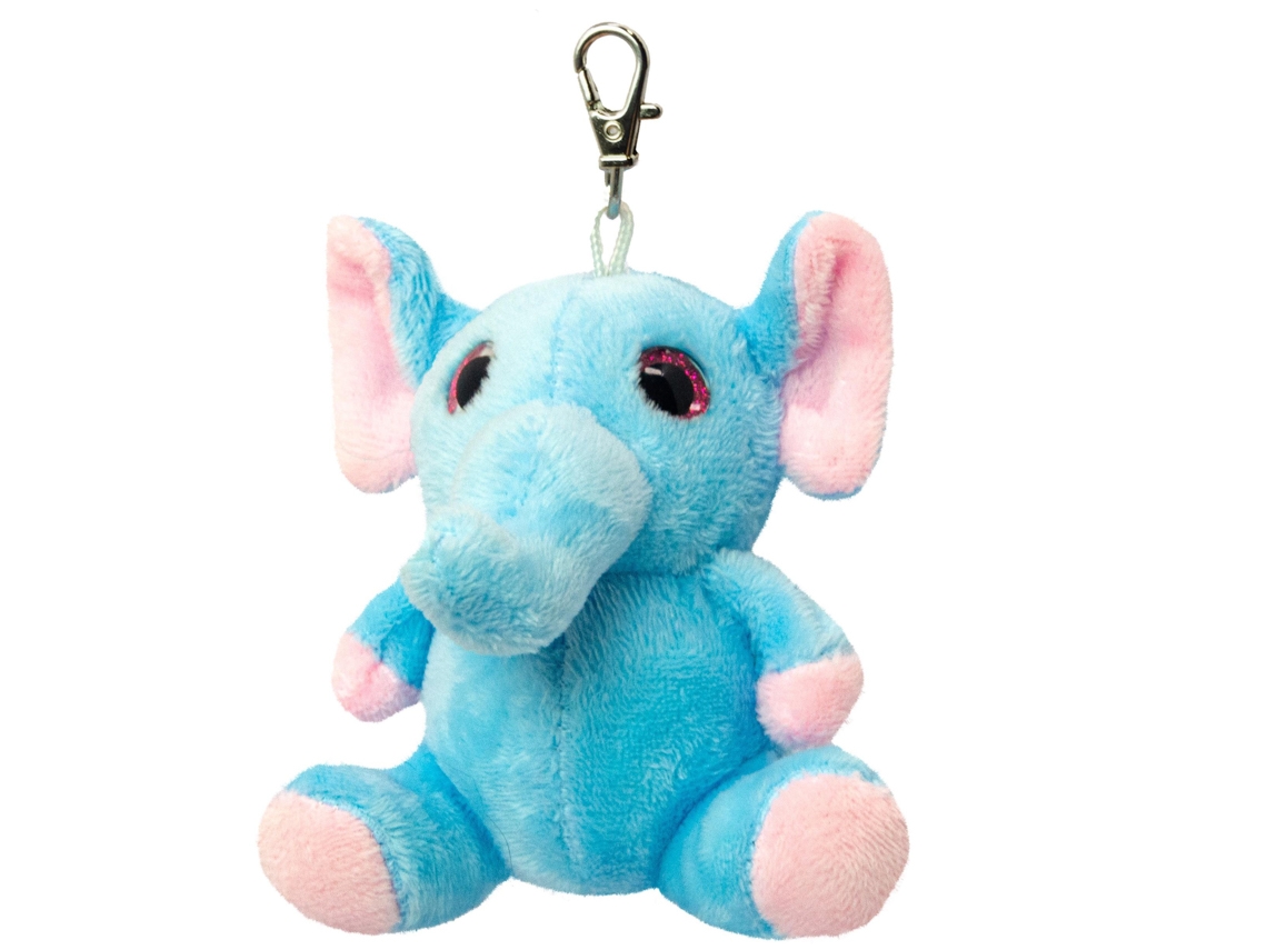 Peluche llavero WILD PLANET Elefante (6 x 7.5 x 8.5 cm)
