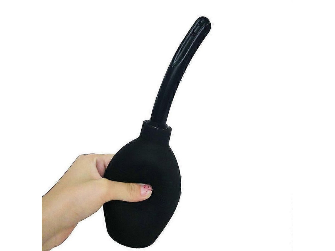 Pera De Enema Para Hombres Y Mujeres, Ducha Reutilizable Con Boquilla De Silicona Fina, Segura Y Cómoda, 310 Ml.