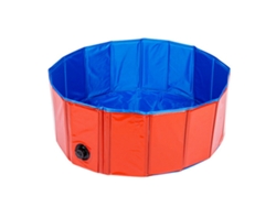 Piscina de PVC resistente para mascotas, piscina plegable portátil para niños y familias.