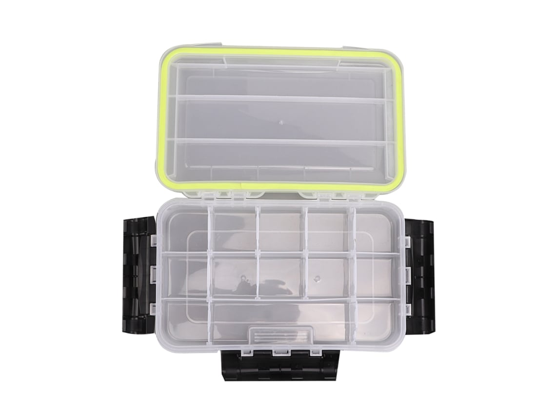 2026rebe-caja De Almacenamiento De Plástico Transparente Con Divisorio Removible Para Accesorios De Pesca Y Anzuelos