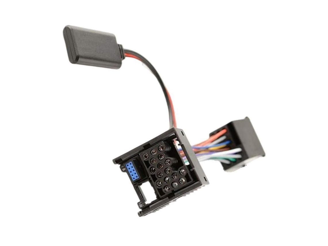 Adaptador De Música Bluetooth Para Bmw E46 E39 E38 Business Bm24 Con Controles De Radio En El Volante - Negro