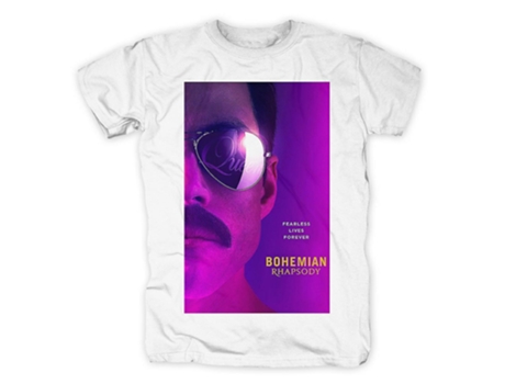 Camiseta ROCKINSTONE Queen Bohemian Rhapsody Freddie (Algodón - XXL)